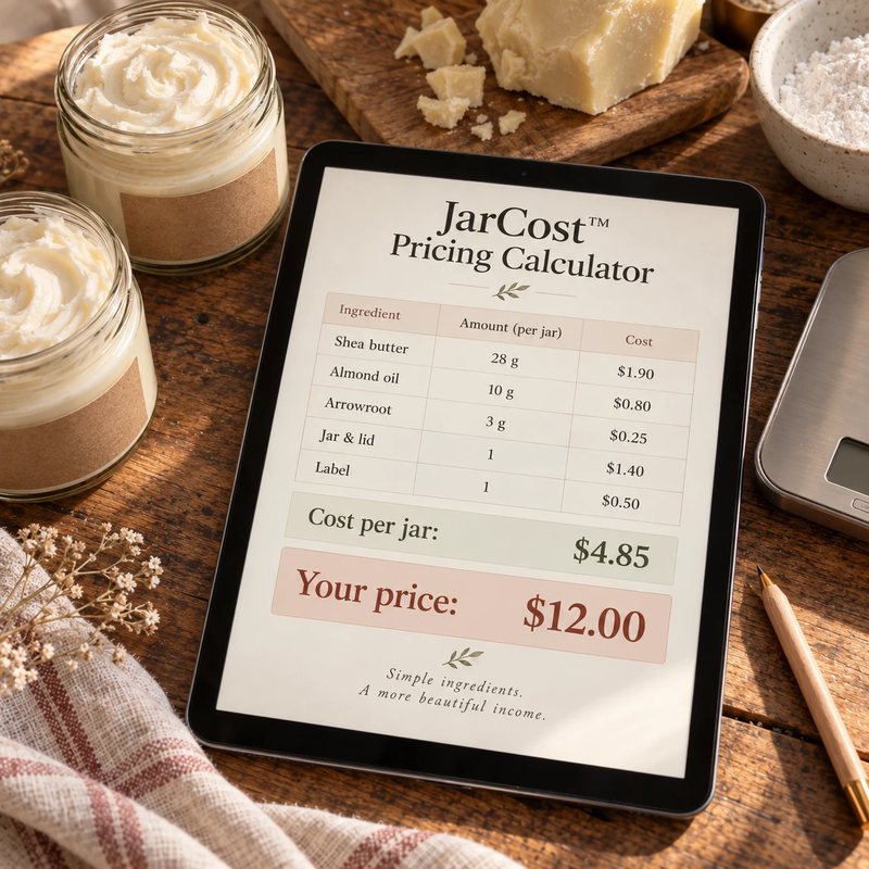 JarCost Pricing Calculator